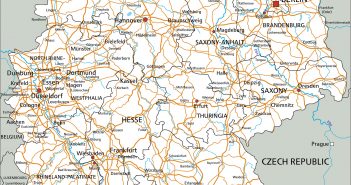 Germany Map Germany Road Map