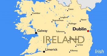 Ireland Map Ireland Political Map
