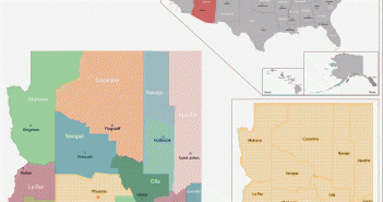 Arizona Map Map of Arizona