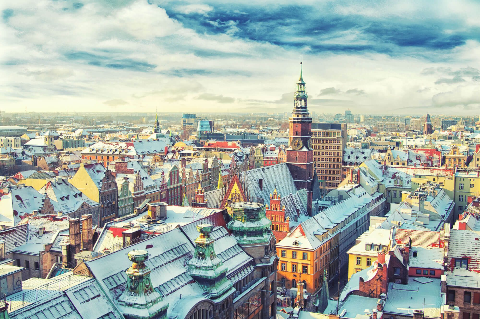 View of Wroclaw, Poland