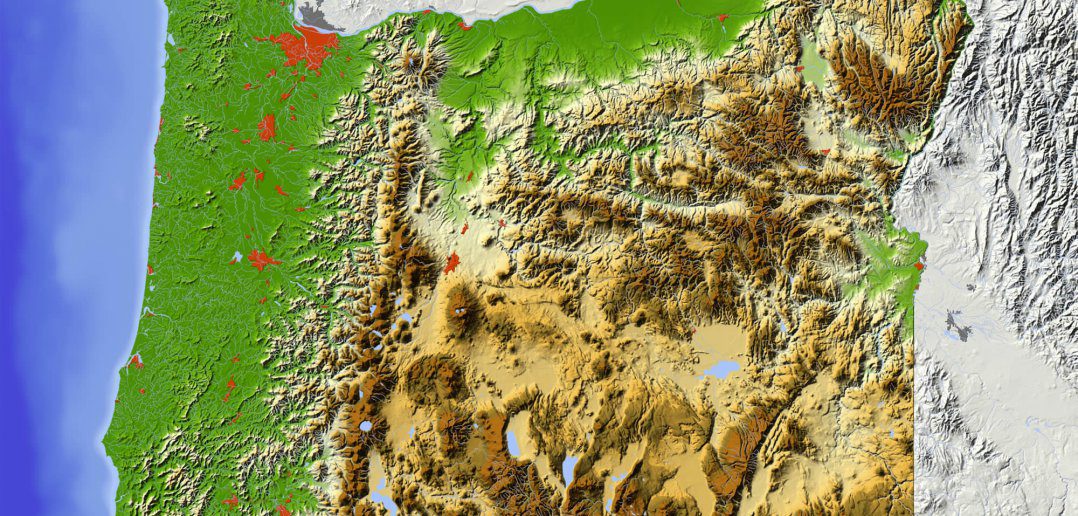 Oregon Map