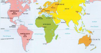World Map Continents World Map Continents
