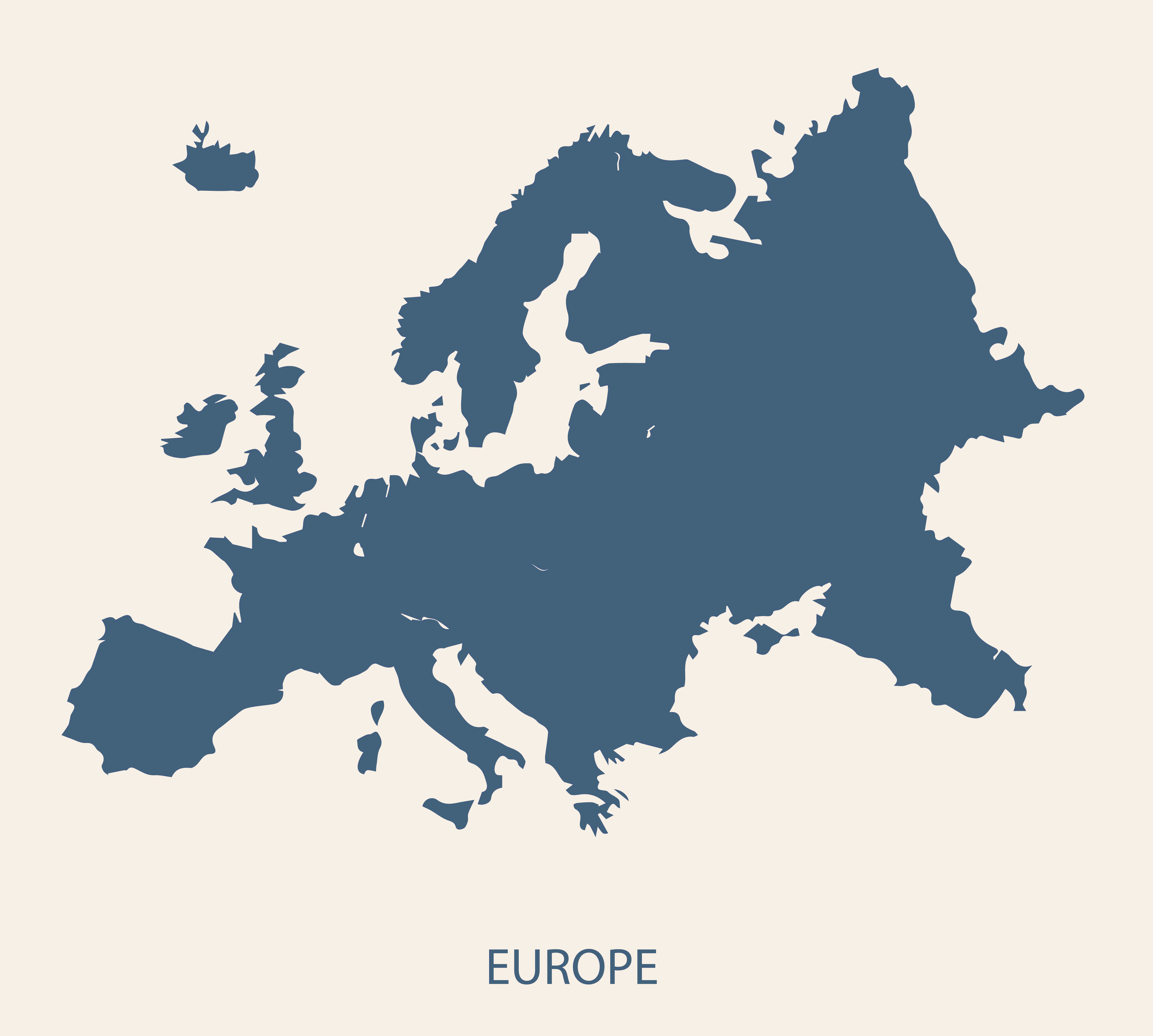 Europe Map Guide Of The World
