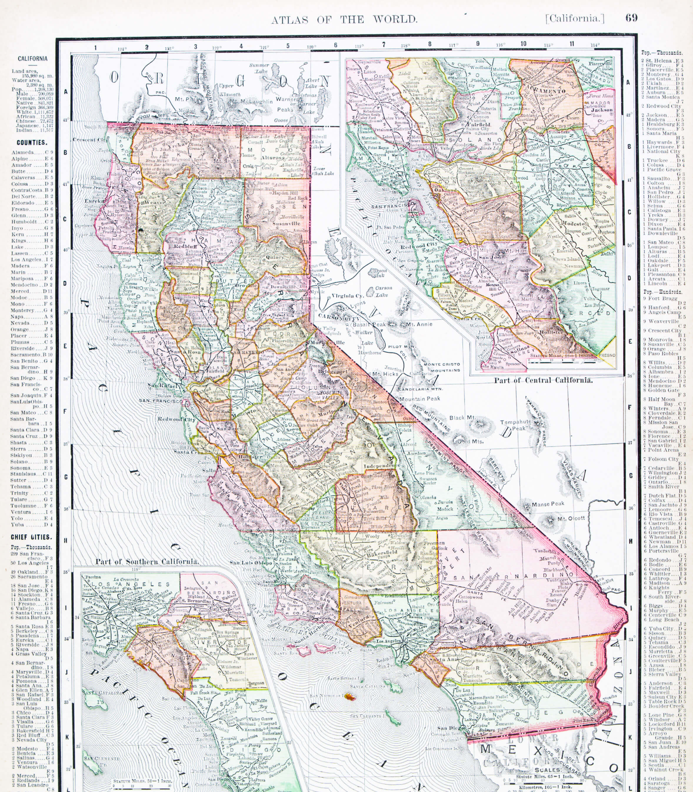 California Historical Map