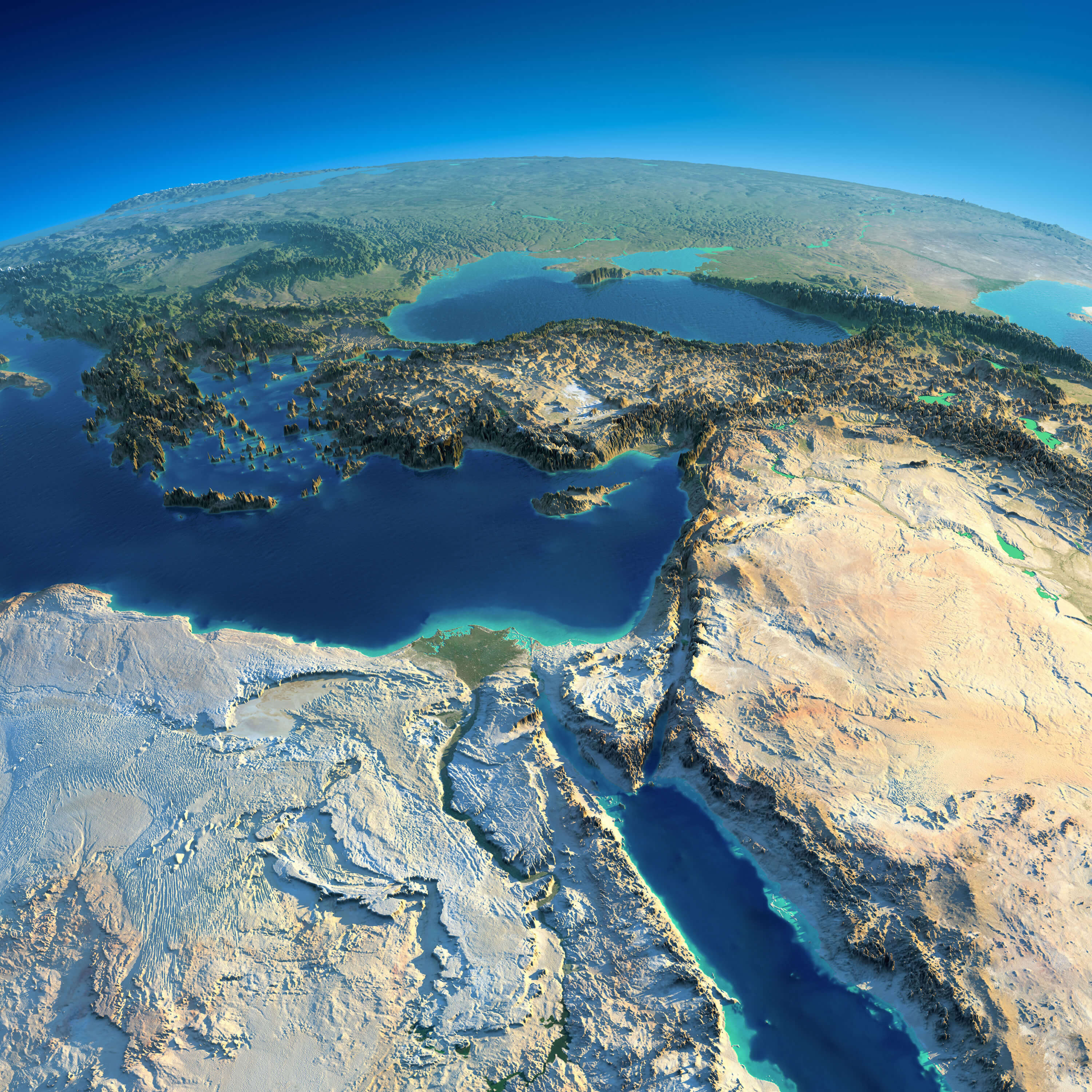 Israel Map - Guide of the World