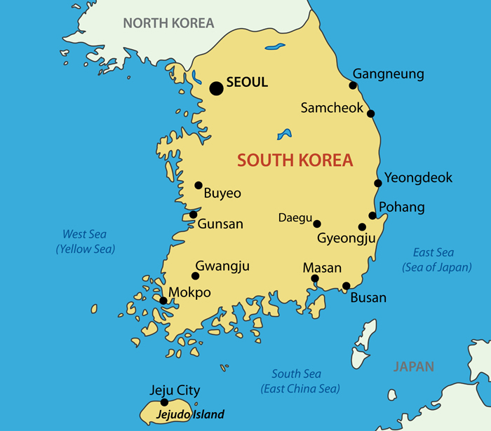 South Korea Geography Features at Josefa Jankowski blog