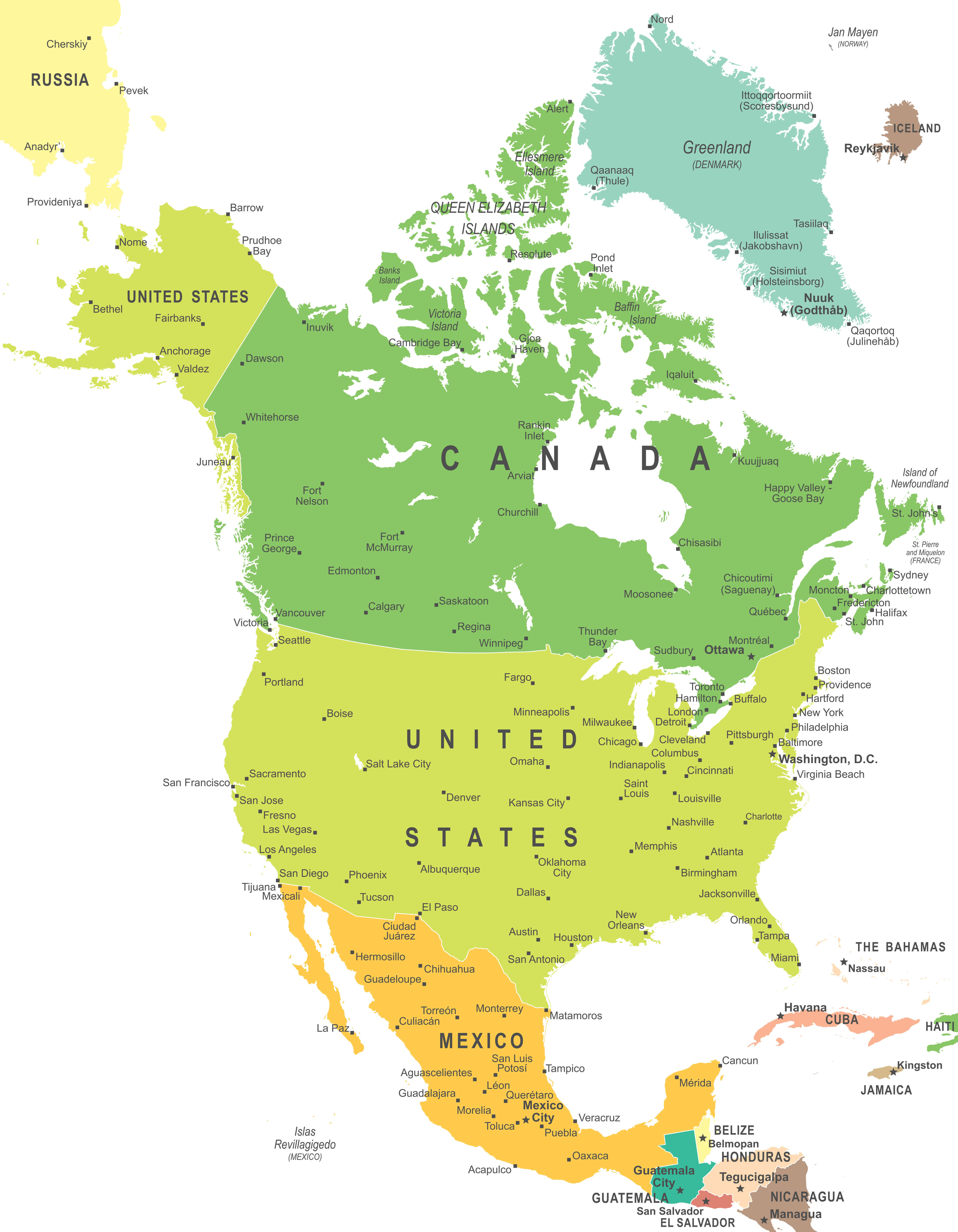 North America Map