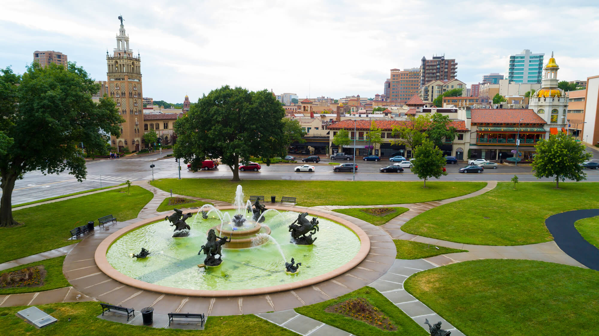 JC Nichols Fountain, Kansas City