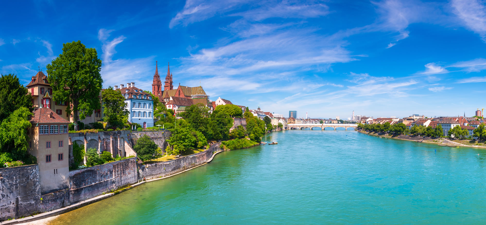 Rhine River, Switzerland