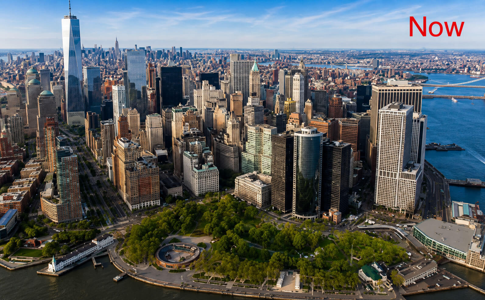 New York City now vs 1900 after