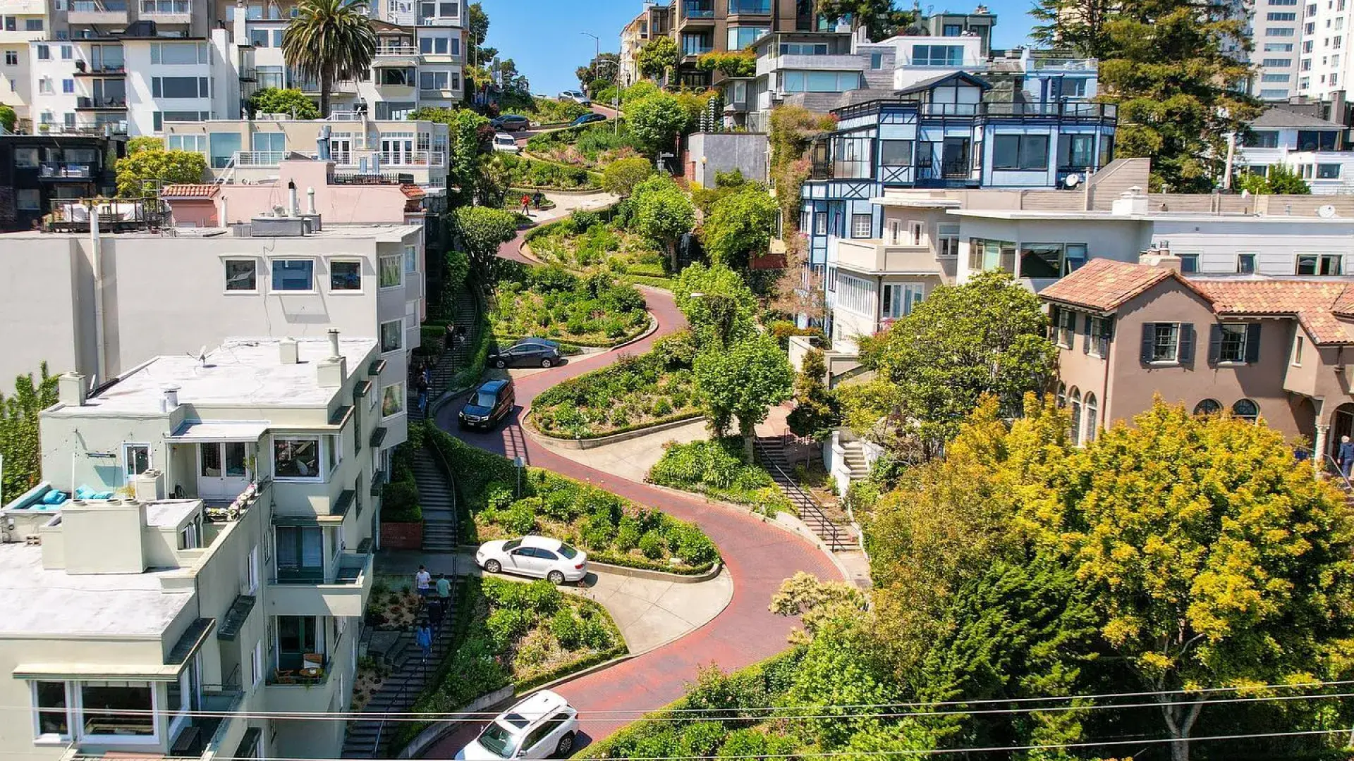 California Travel Guide: Best Places to Visit + Map & 4K Video 46 Lombard Street, San Francisco
