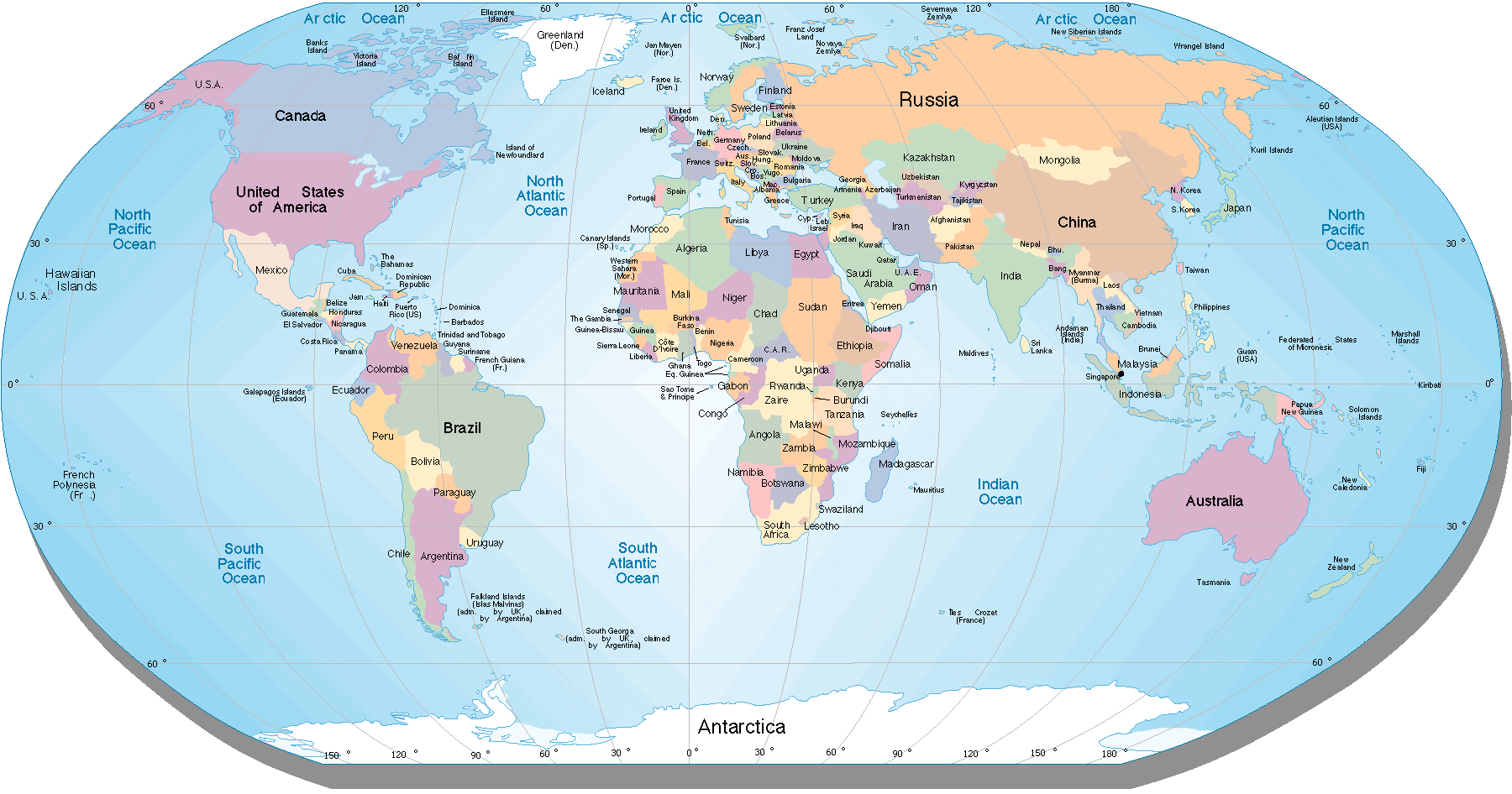 World map