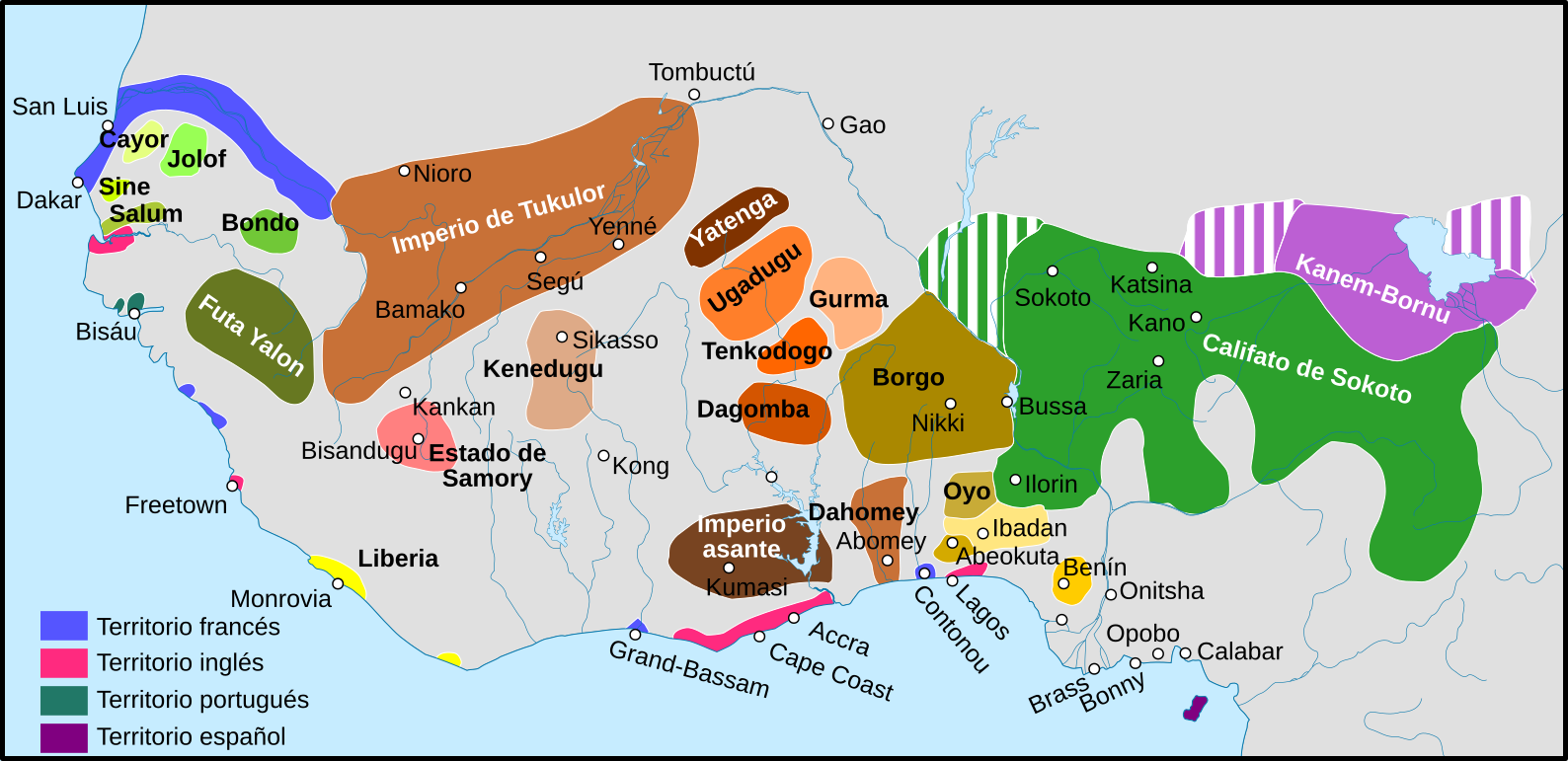 Burkina Faso Map 37 Burkina Faso and west africa map in 1875