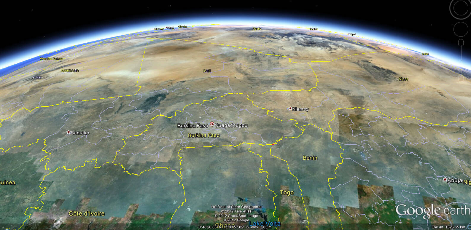 Burkina Faso Map 36 Burkina Faso Earth Map
