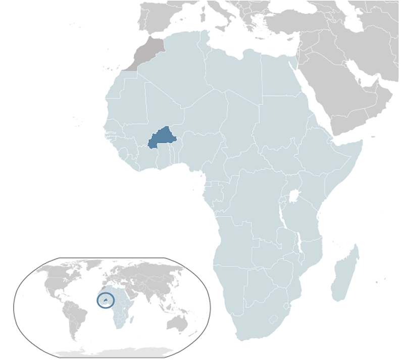 Burkina Faso Map 25 where is burkina faso on the World map