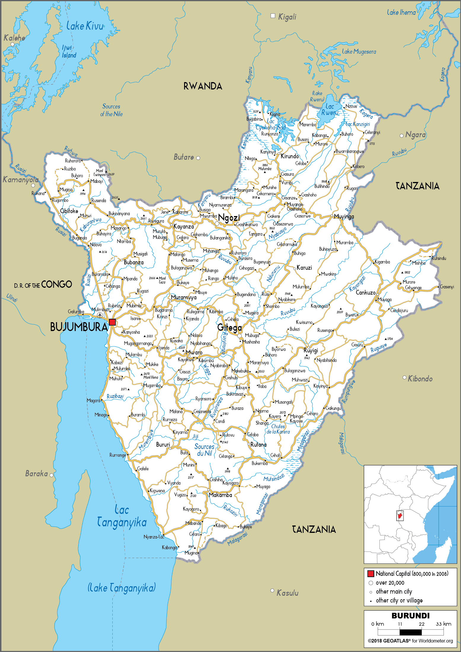 Burundi road map