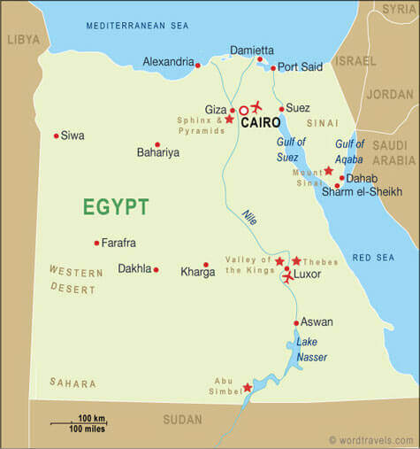 Egypt Maps