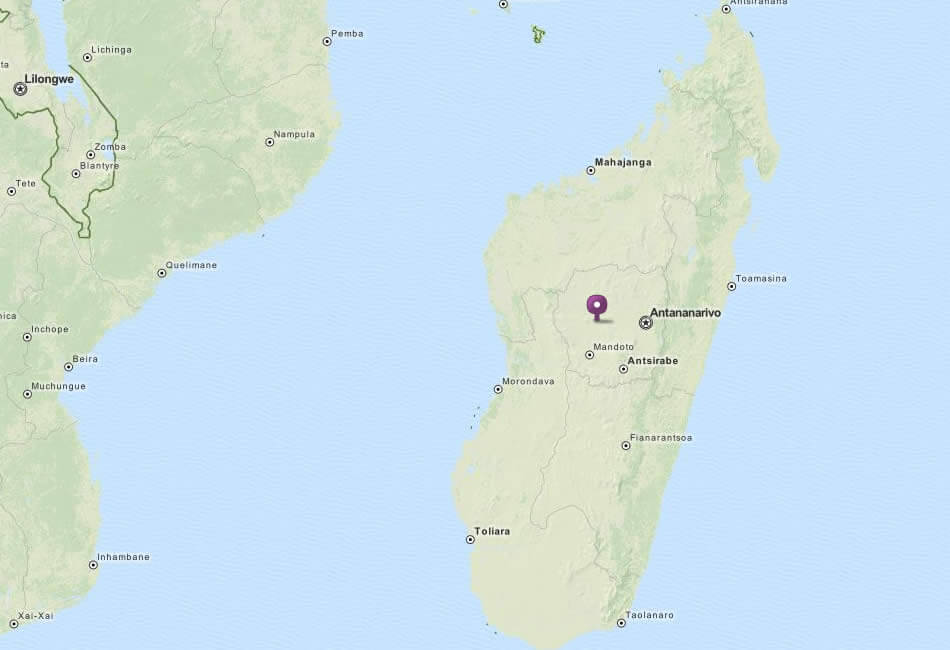 Map of Madagascar