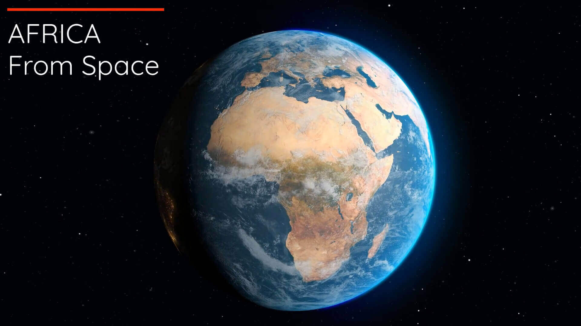 Africa satellite image