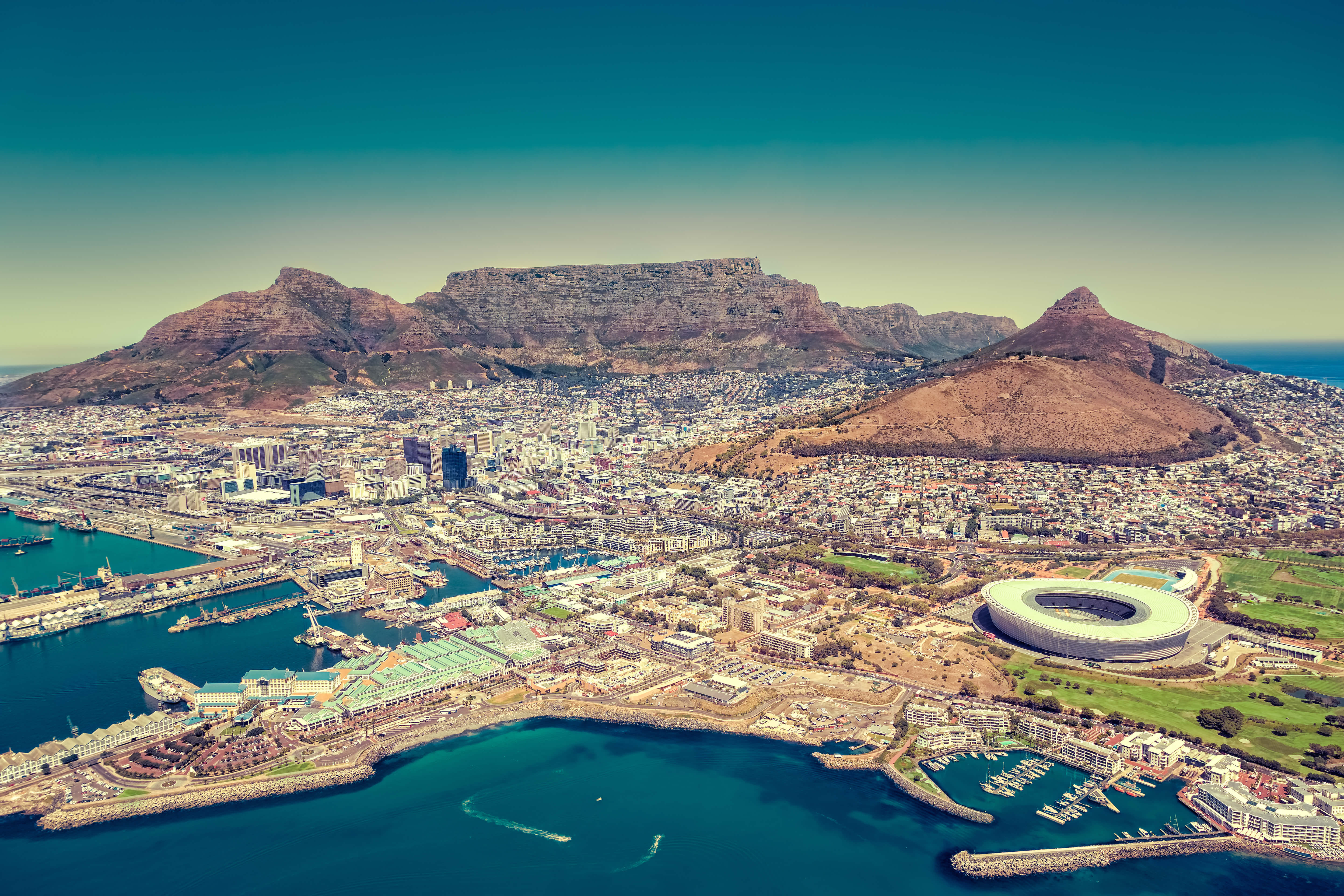 Cape town in South Africa