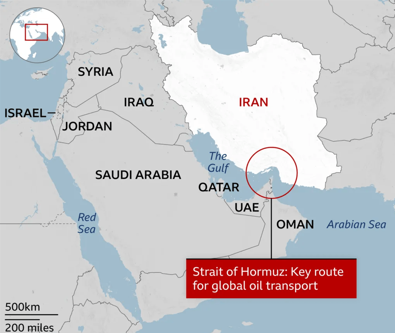 Where is the Strait of Hormuz