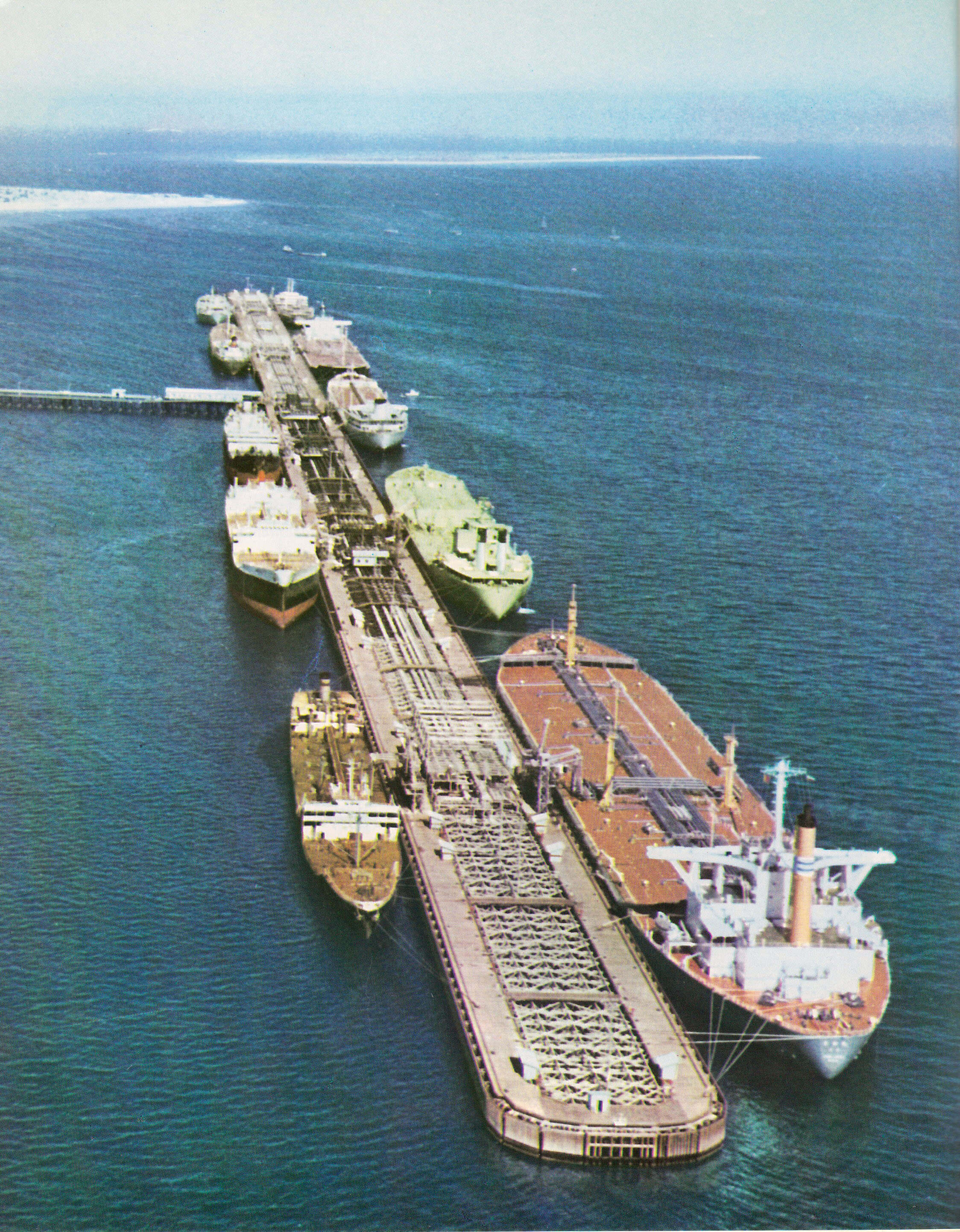 Kharg oil terminal 1967 Iran
