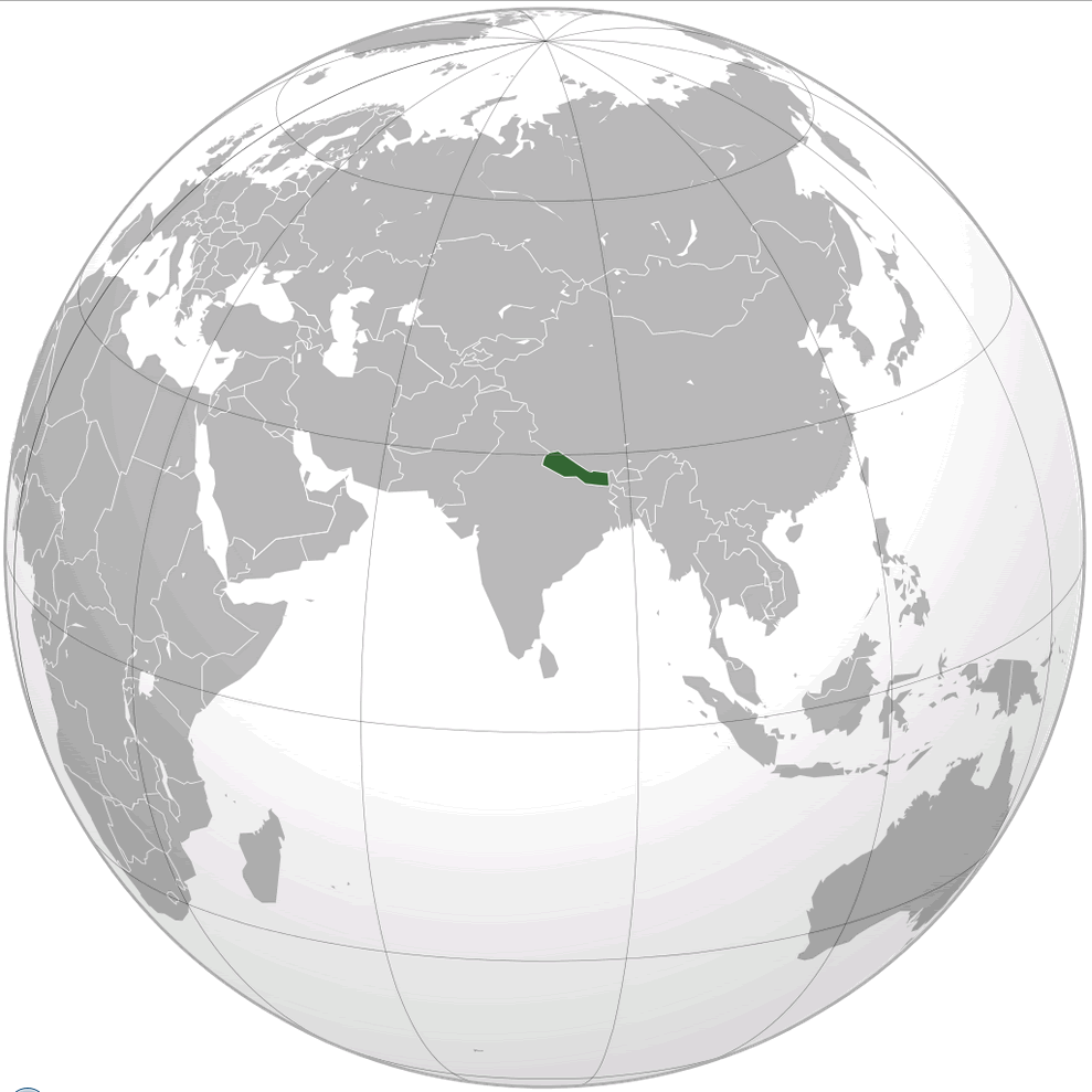 Where is nepal on the world map
