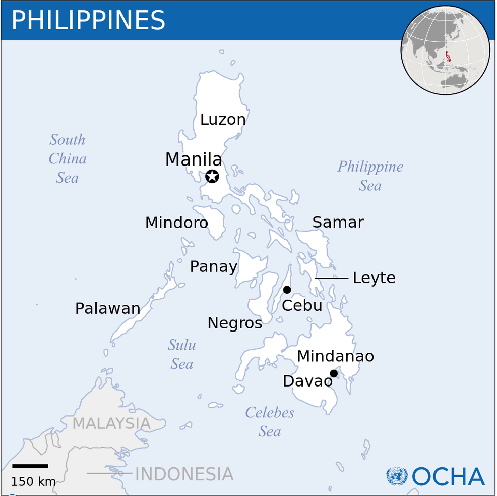 Philippines Location Map