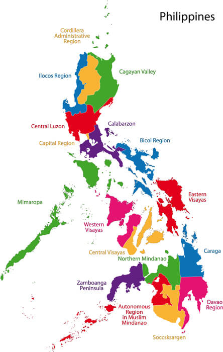 Philippines map