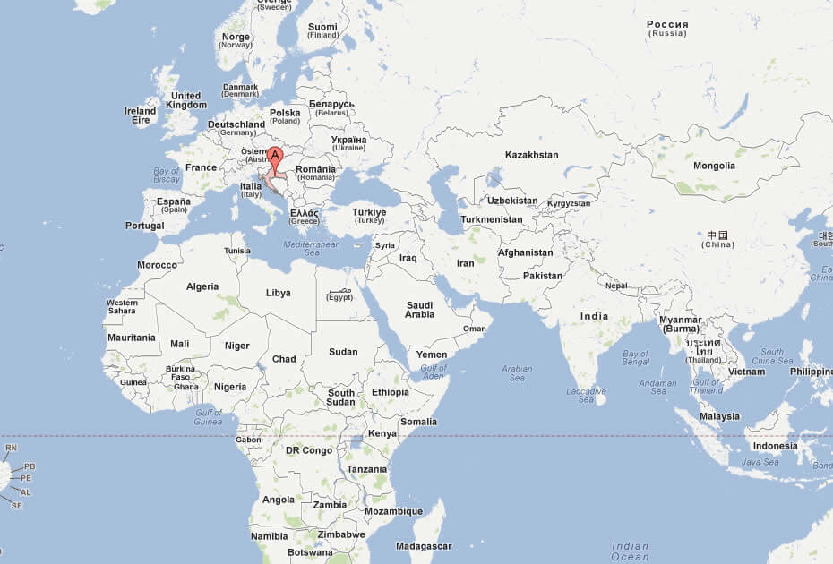 Discover Croatia: A Comprehensive Map Collection of Its Stunning Coastlines and Historic Cities 56 Map of Croatia World