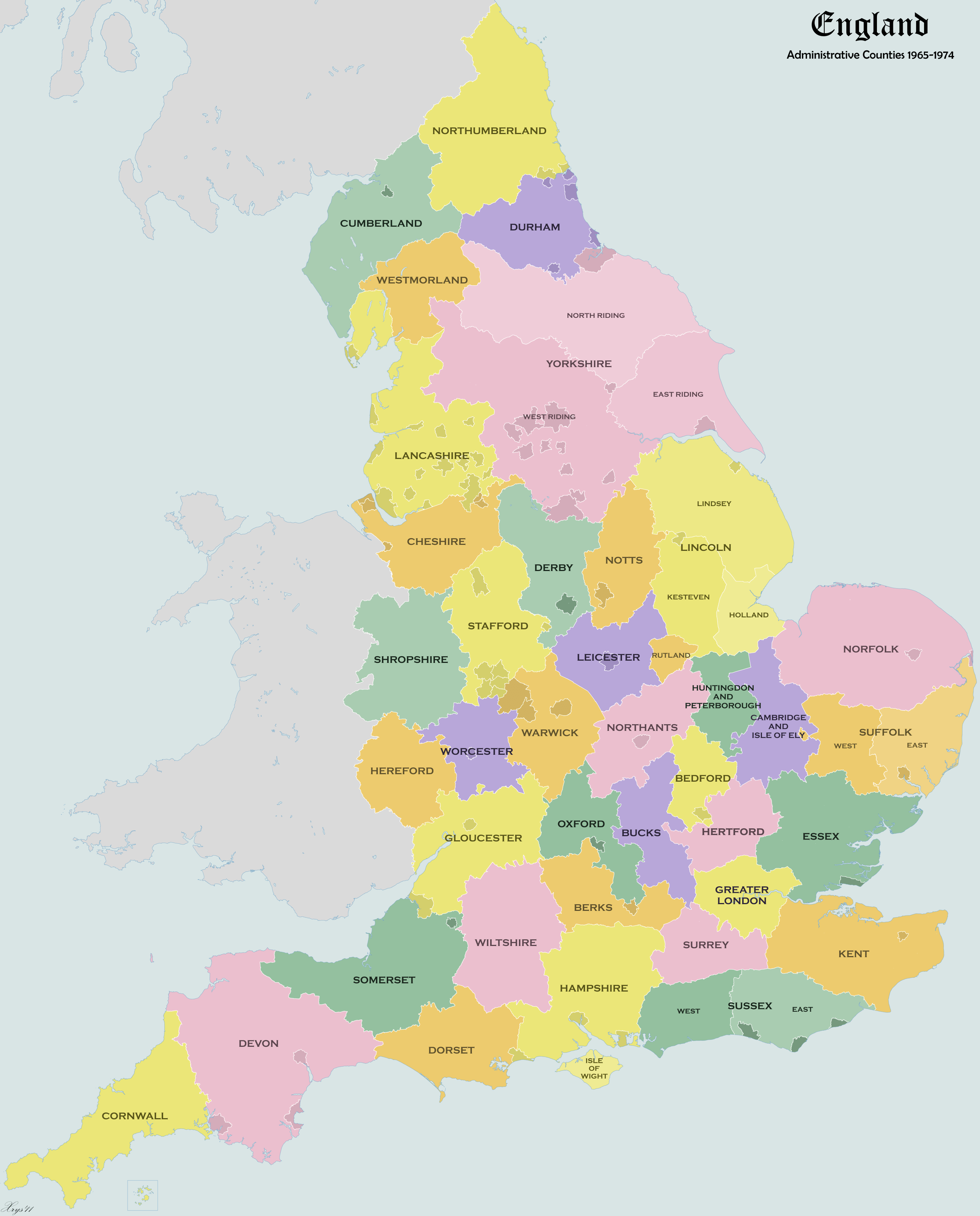 England Cities Map 26 England administrative counties map