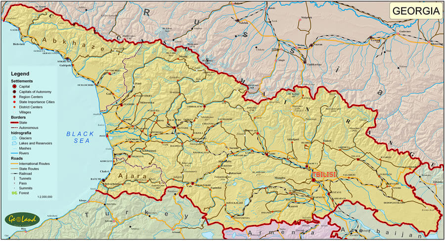 Georgia Map