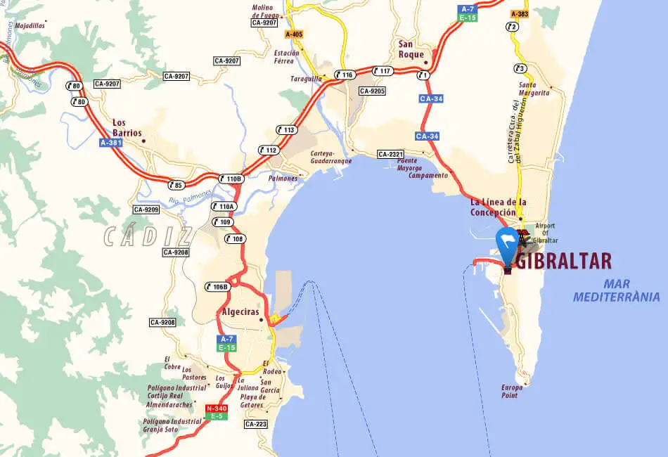 Gibraltar Road Map