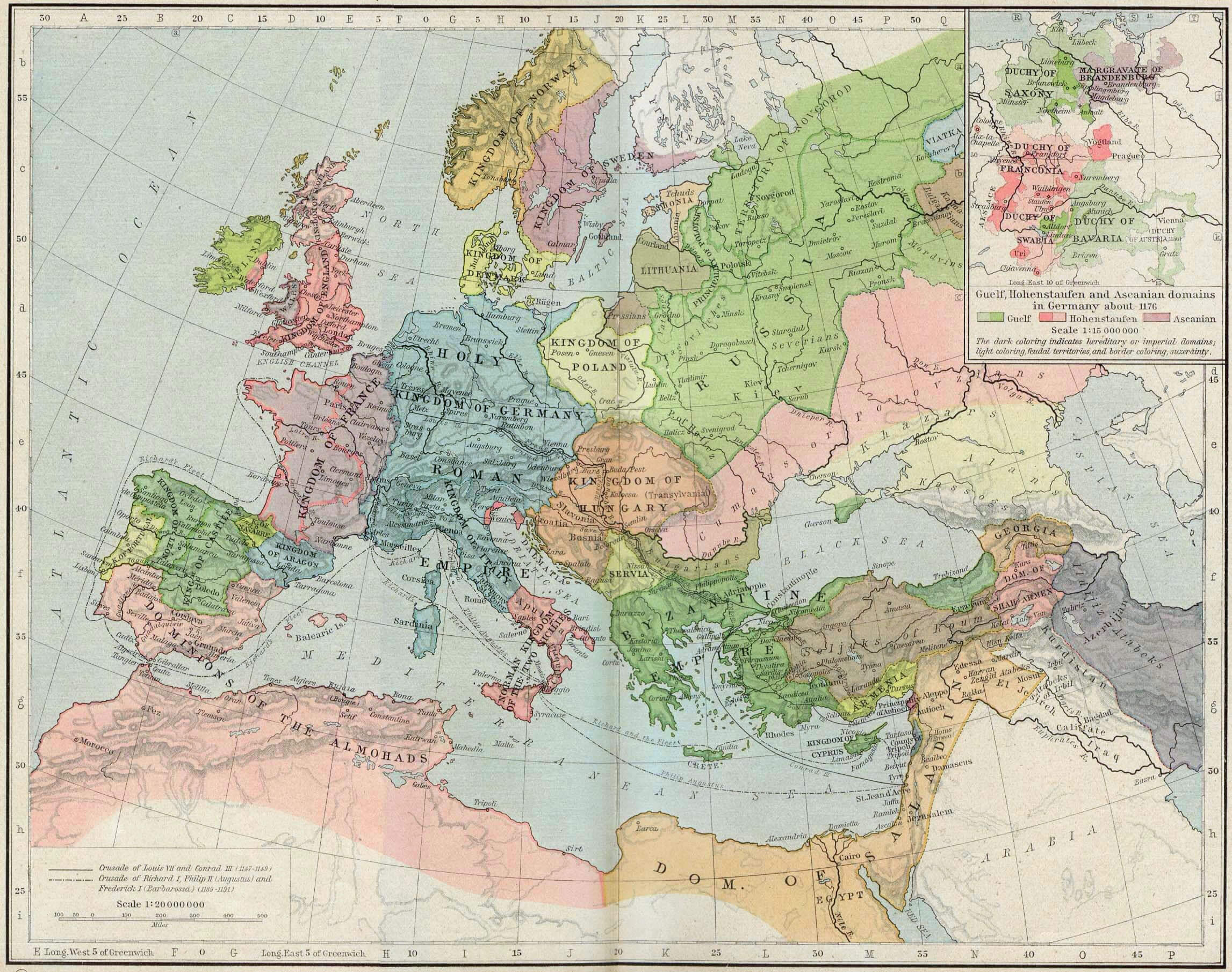 Medieval maps of Europe