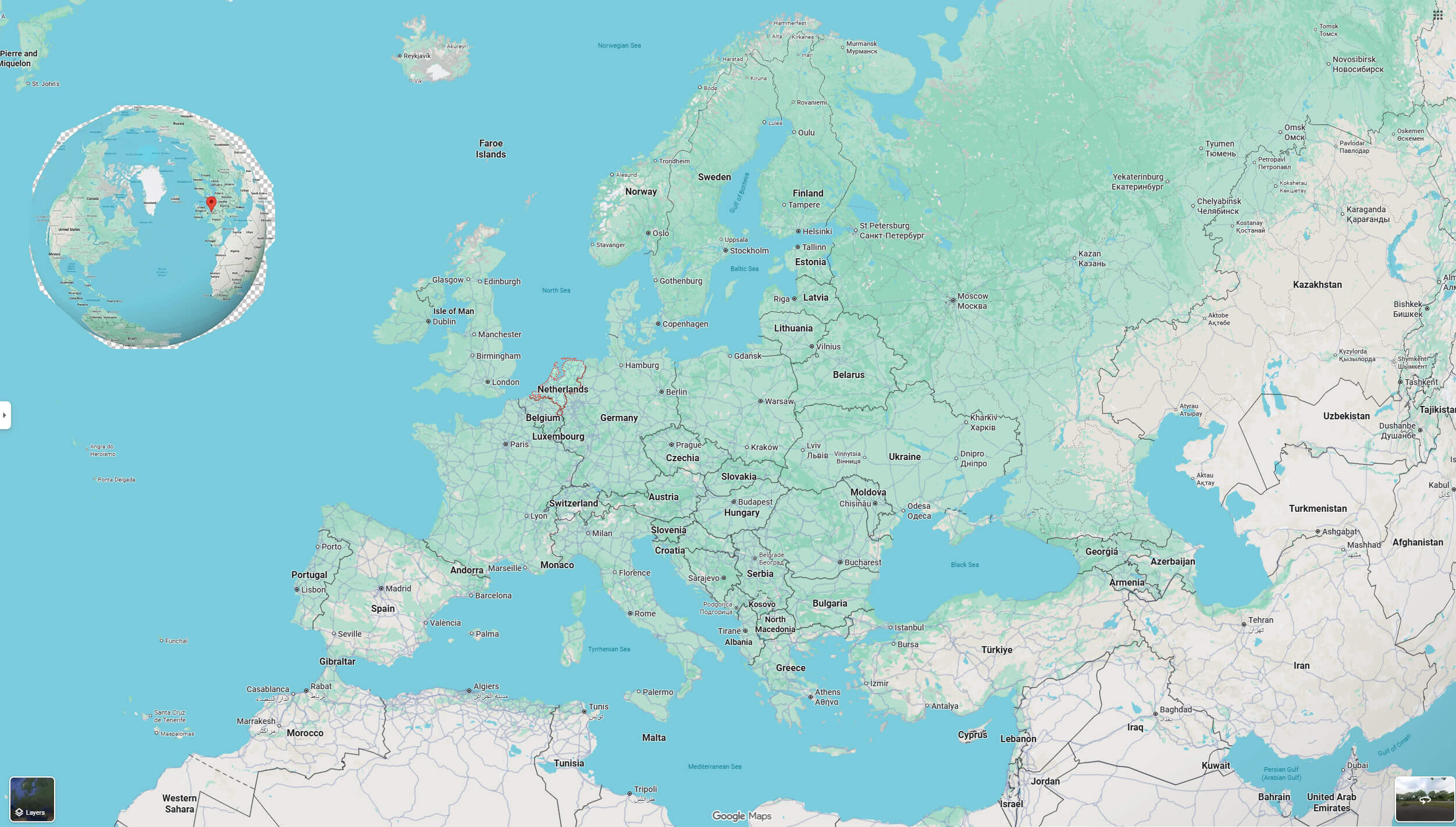 Where Is Netherlands