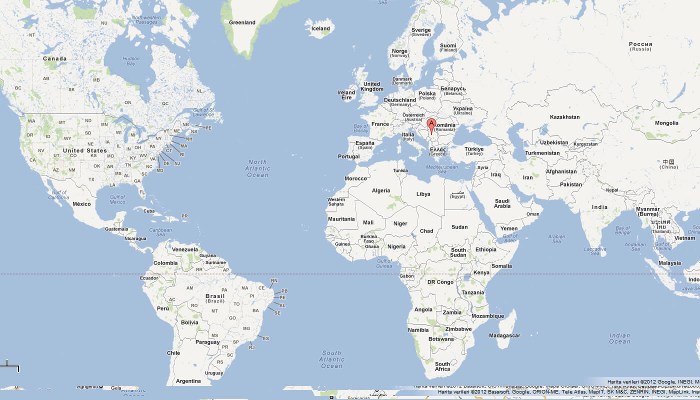 Map of Serbia World