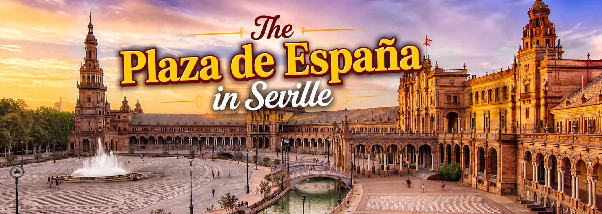 The Plaza de Espana in Seville