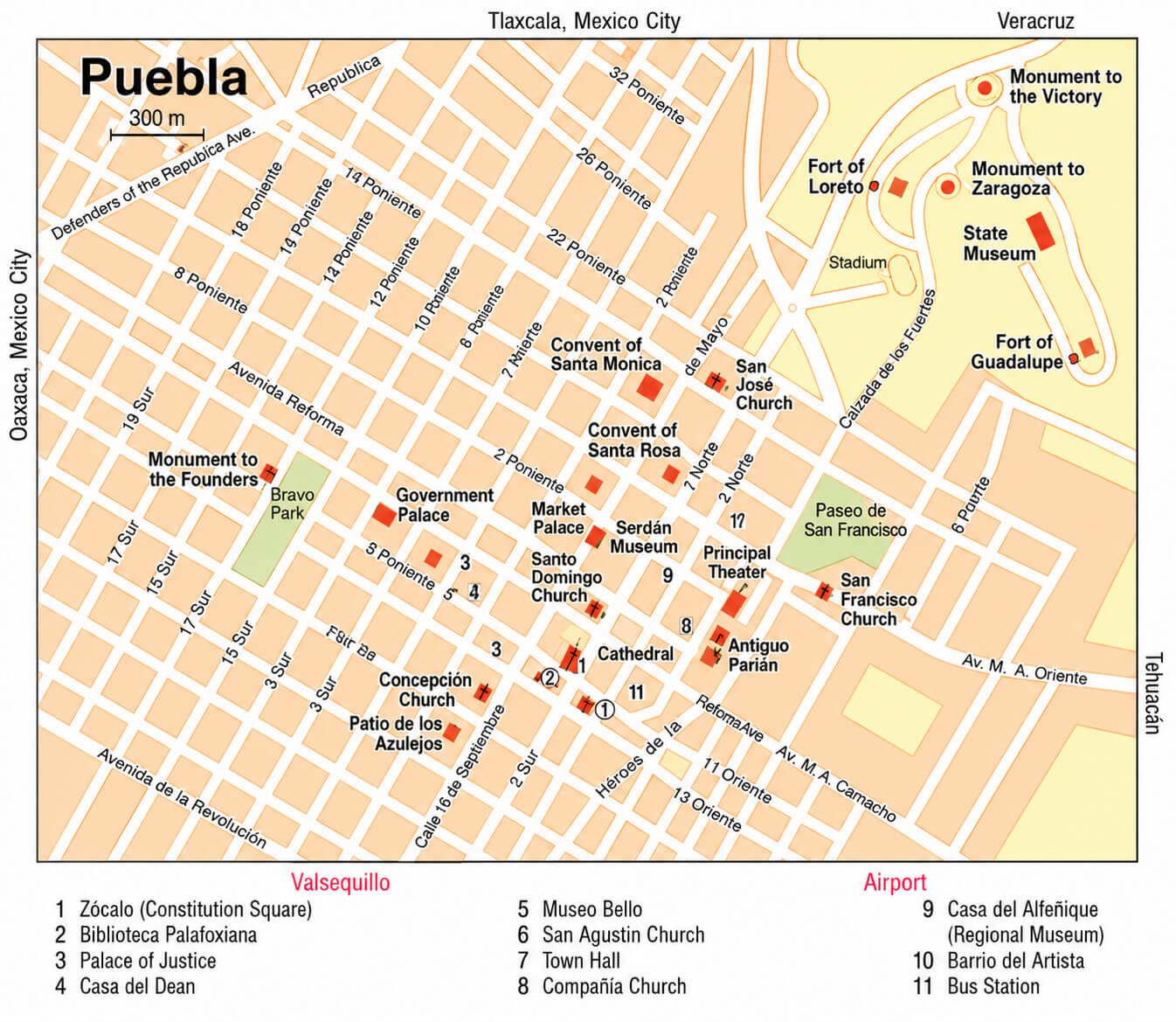 Zaragoza Map 20 Zaragoza city guide map