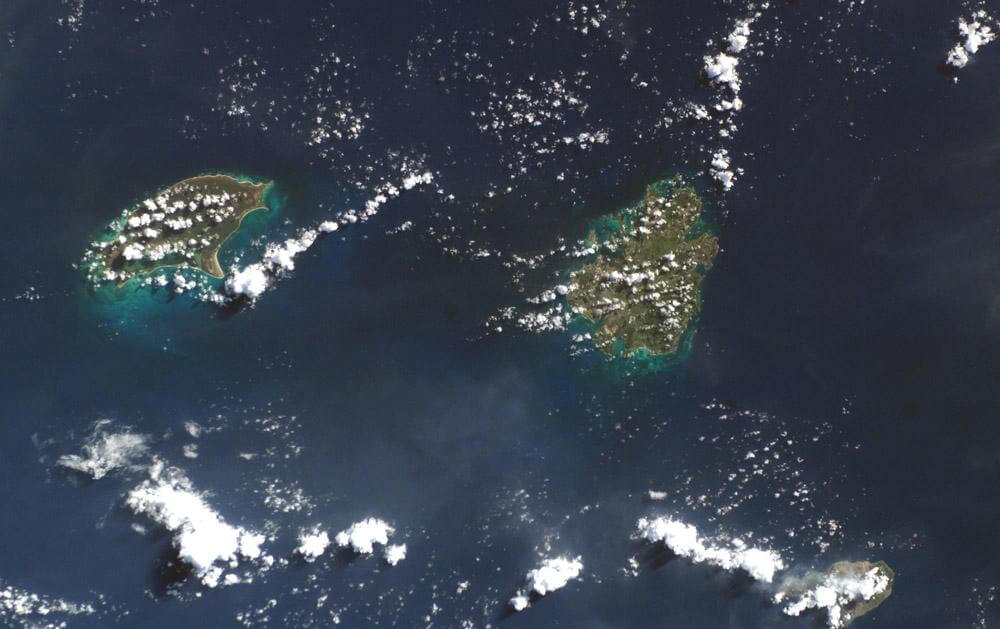 Antigua Barbuda satellite photo