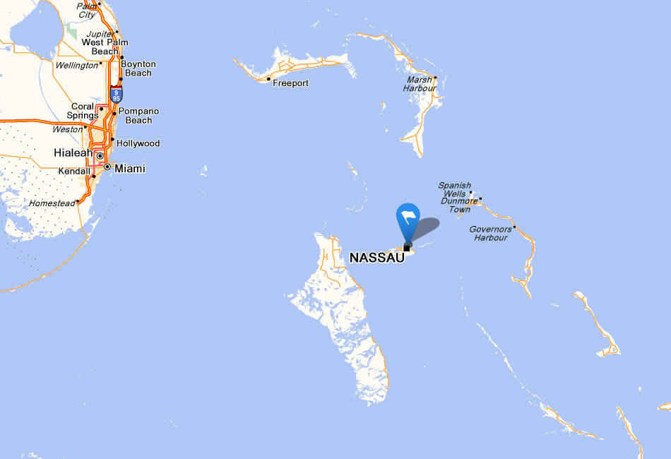 Bahamas road map