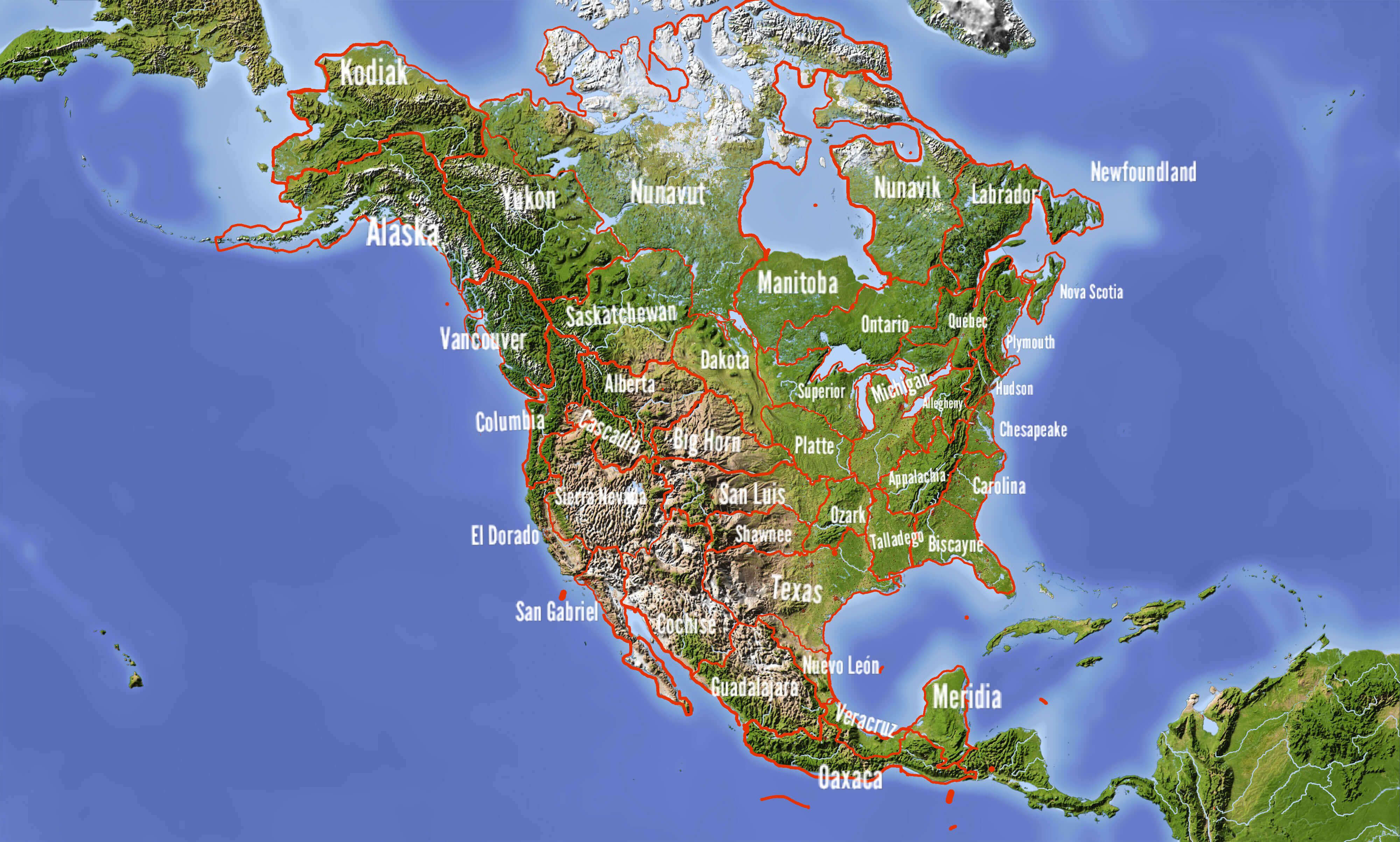 Canada Physical Map Guide Of The World Physical Map Of Canada With Territories And United States