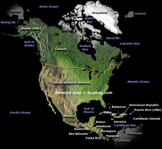 North America Map