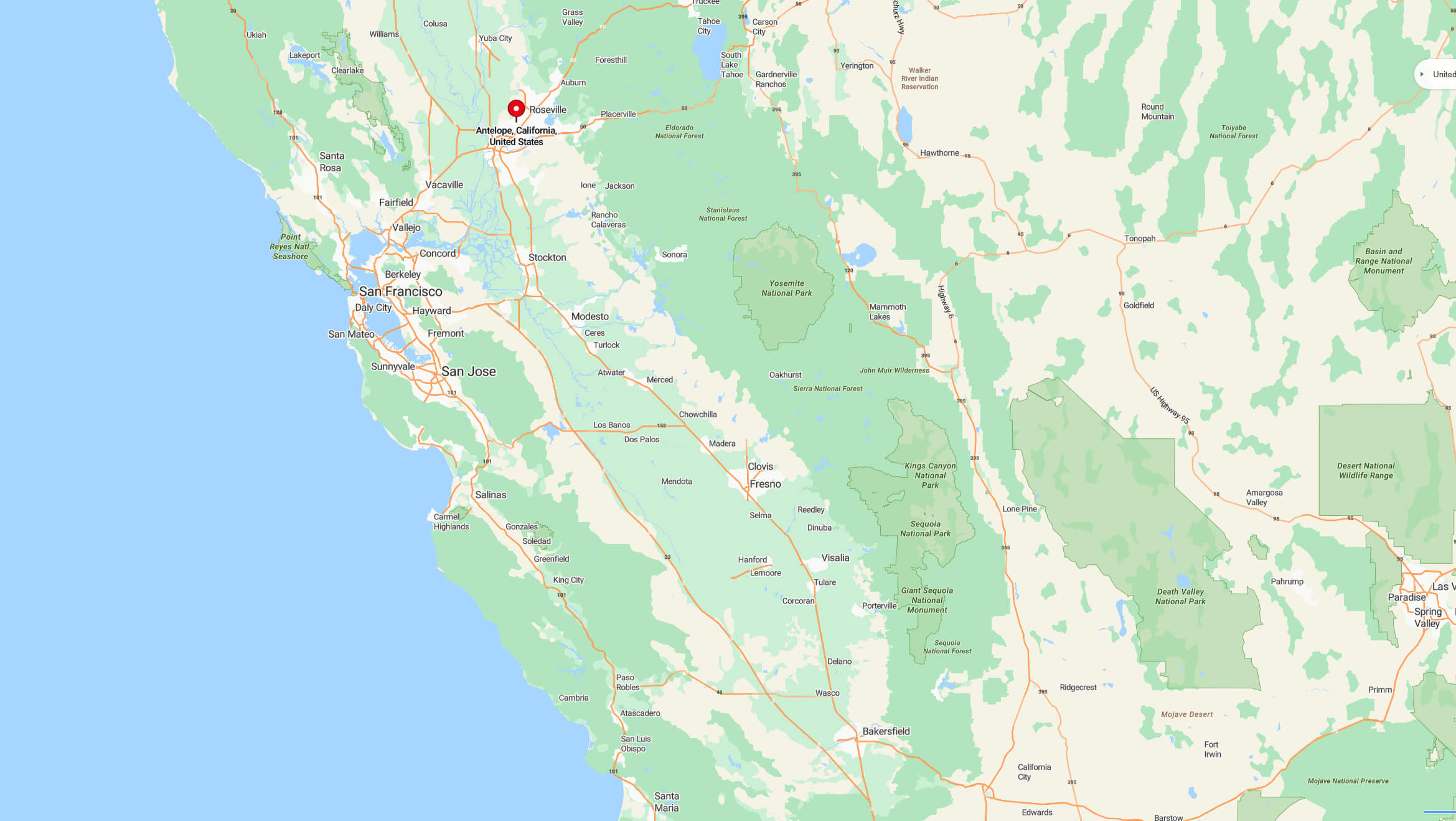 Anaheim county map