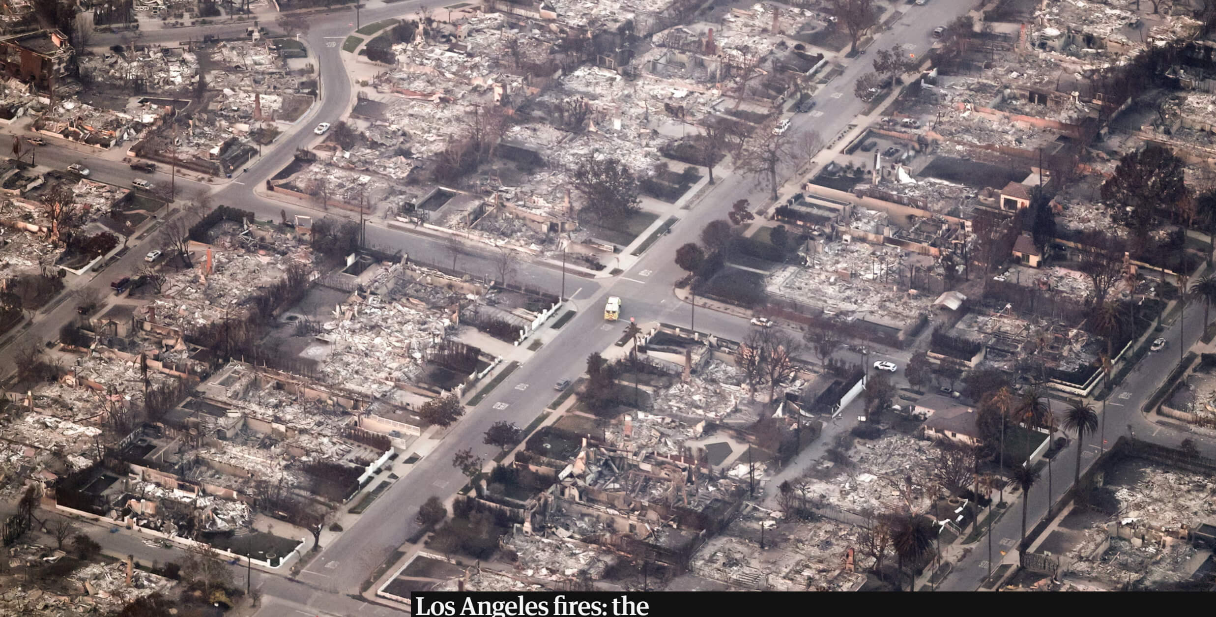 LA Fires the Damage in Maps