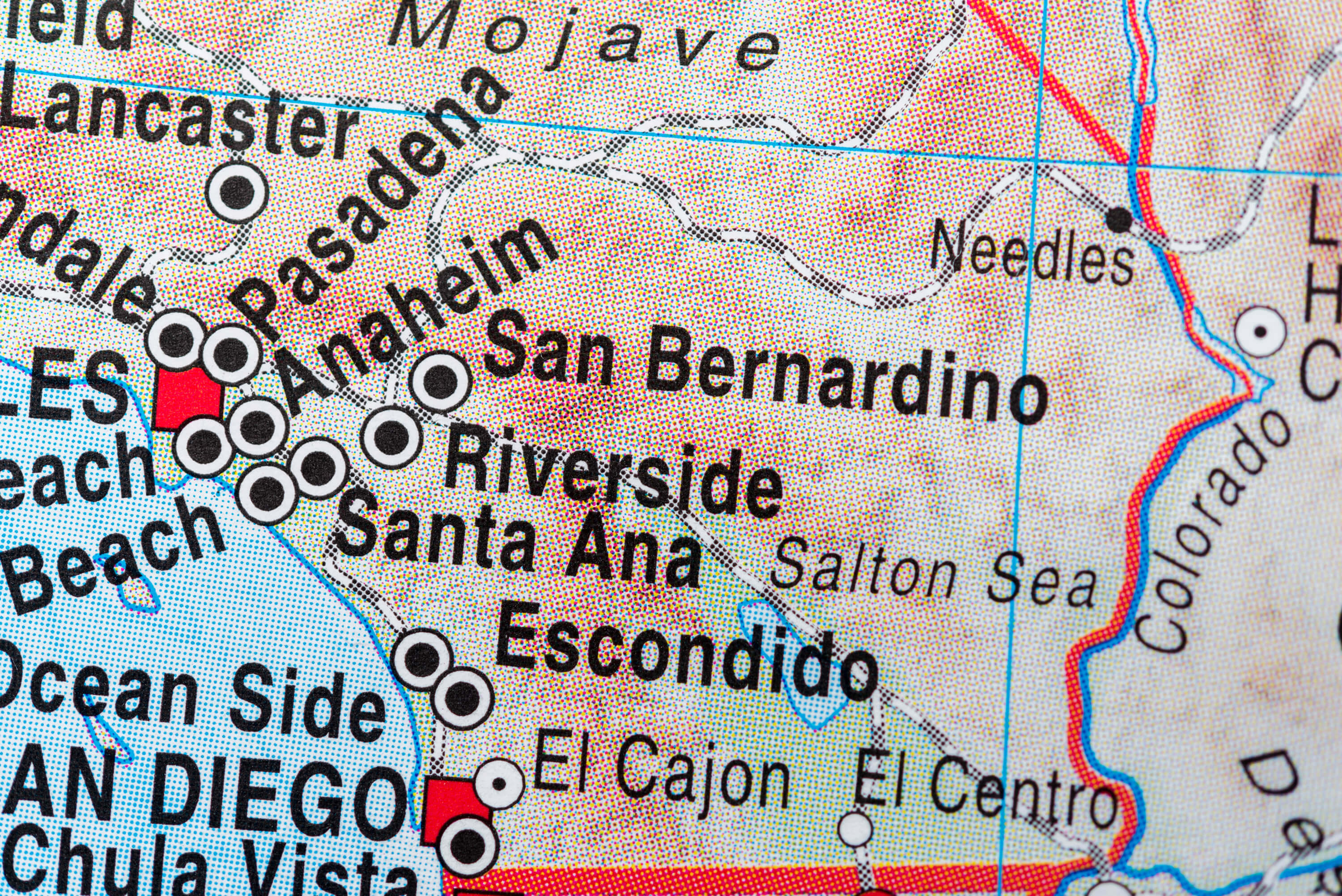 San Diego map