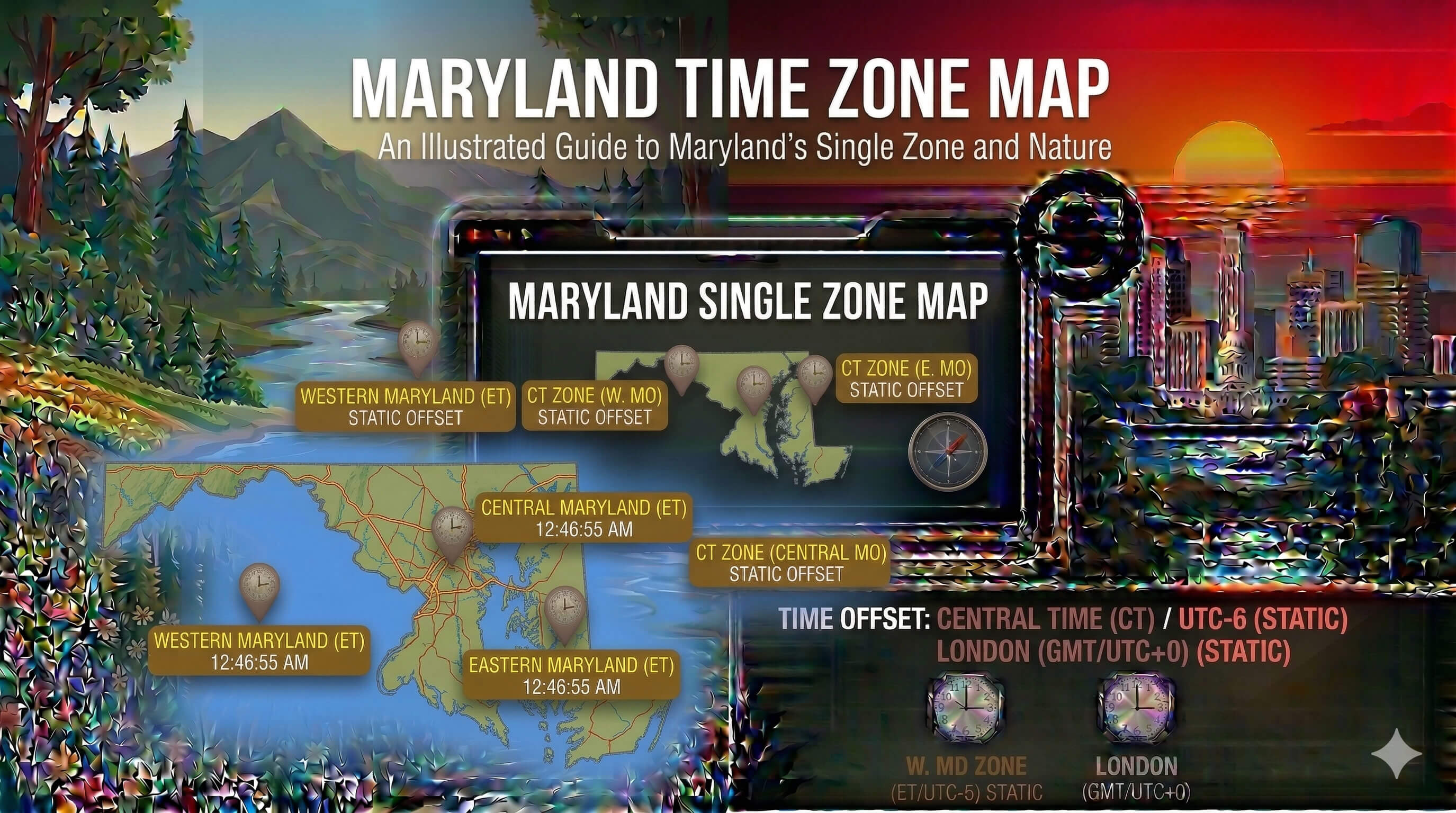 Maryland time zone