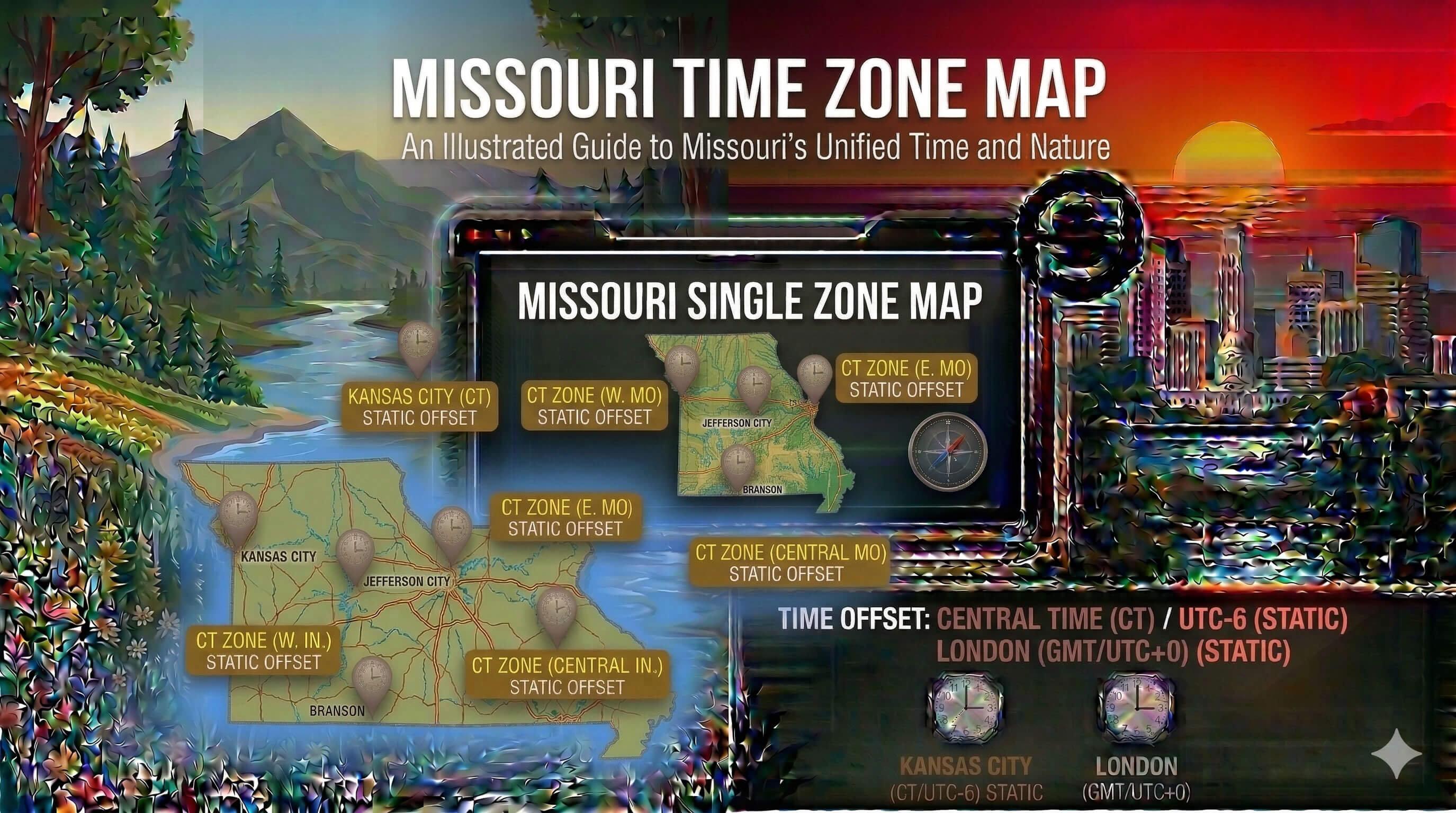 Missouri time zone