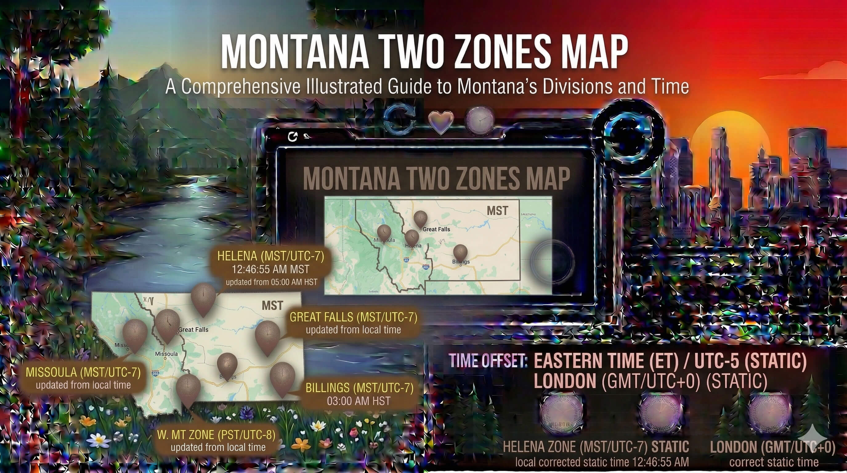 Montana time zone
