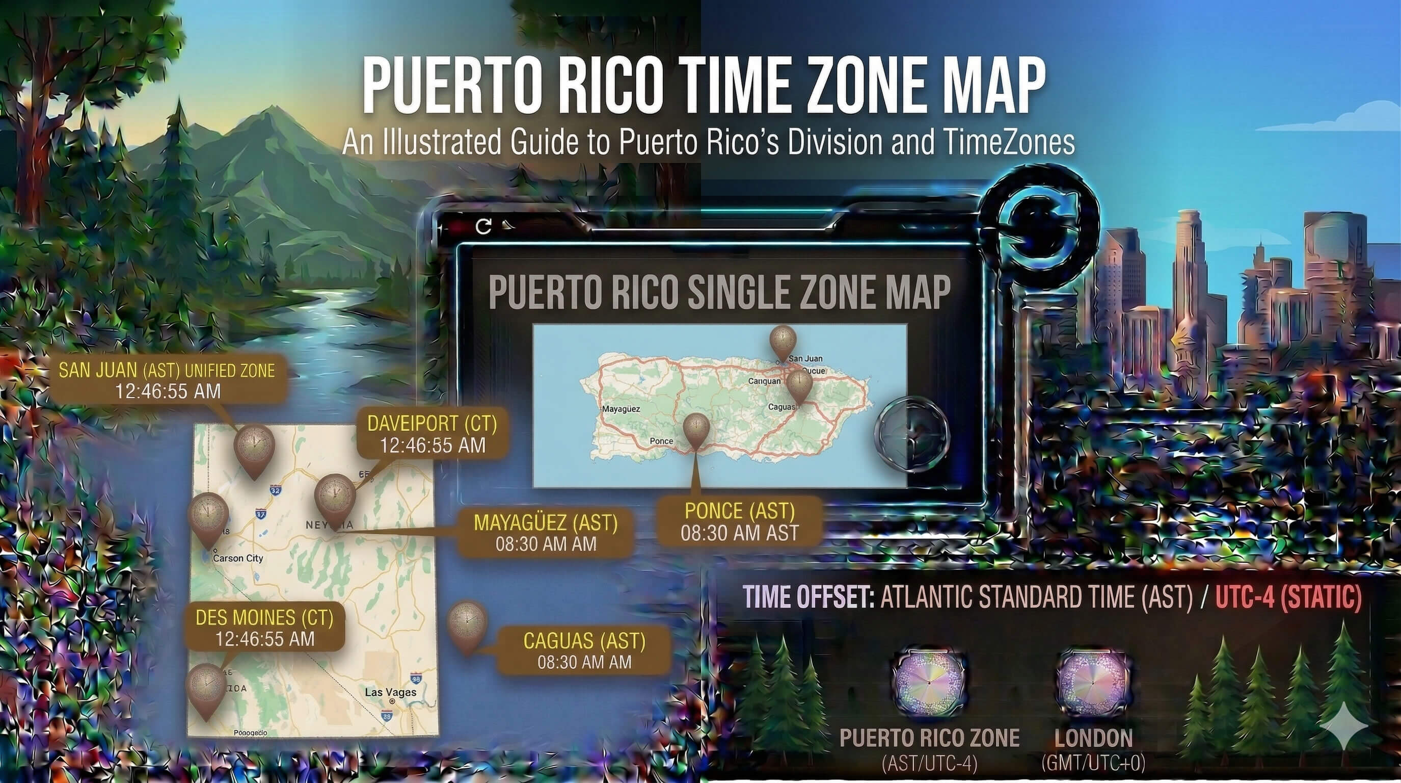 Puerto Rico time zone