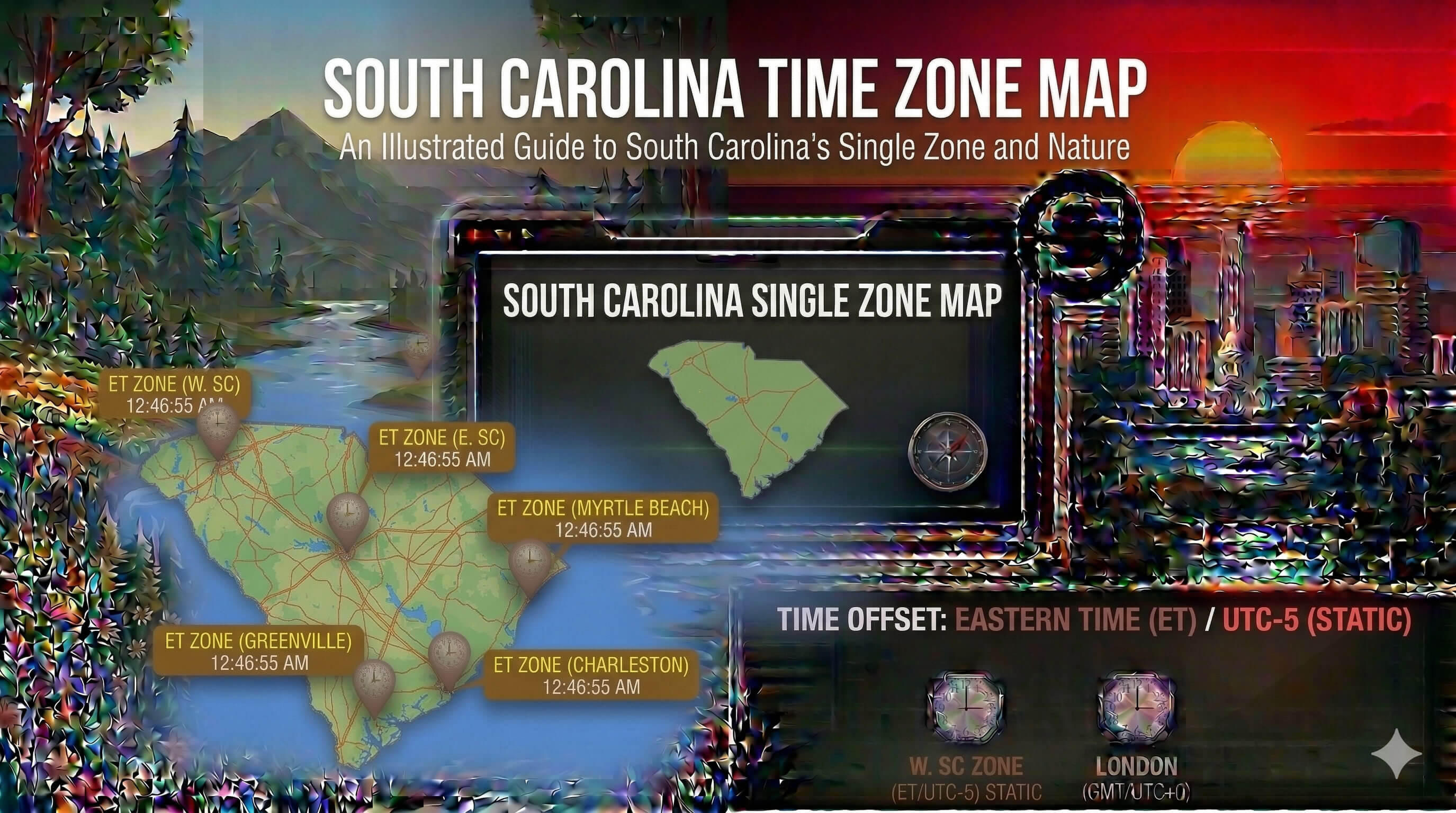 South Carolina time zone